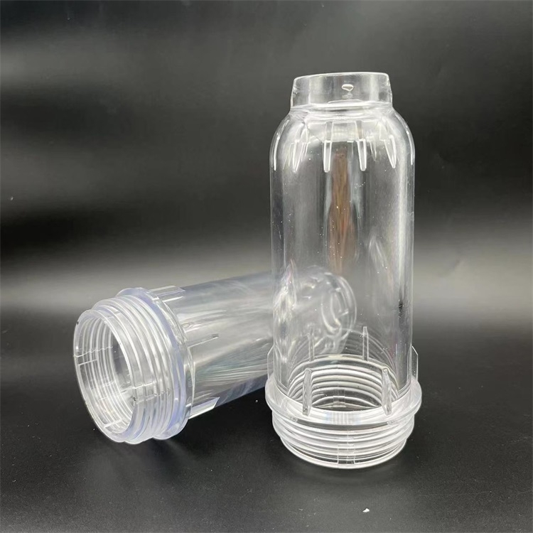 嘉兴 净水器外壳配件  塑料瓶身 透明塑料壳定做